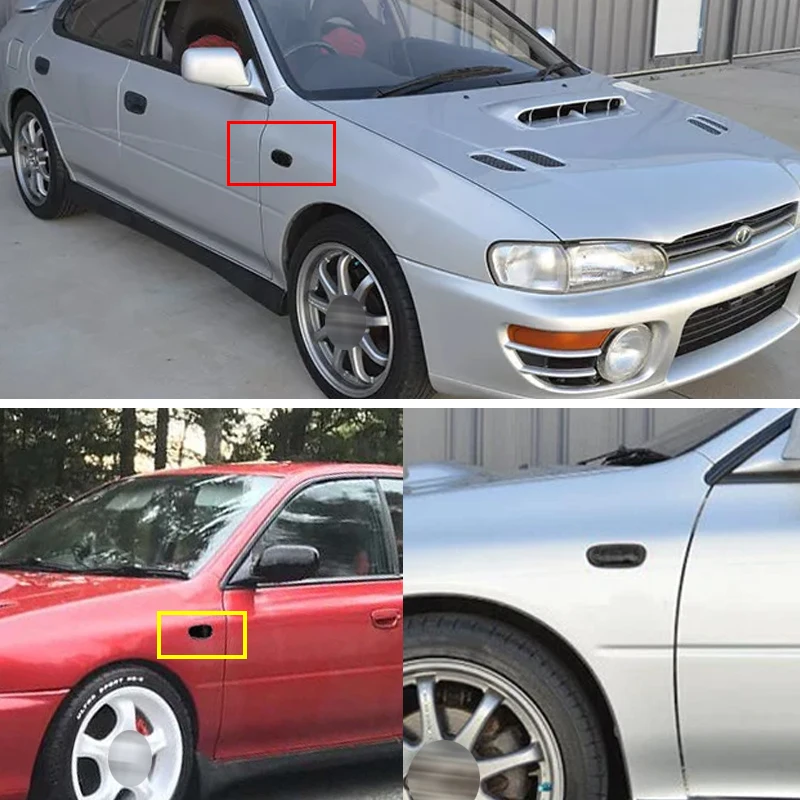 

2 шт. для Subaru Impreza 1993-1999 2000 2001 переднее крыло, боковой габаритный указатель поворота, корпус без лампы