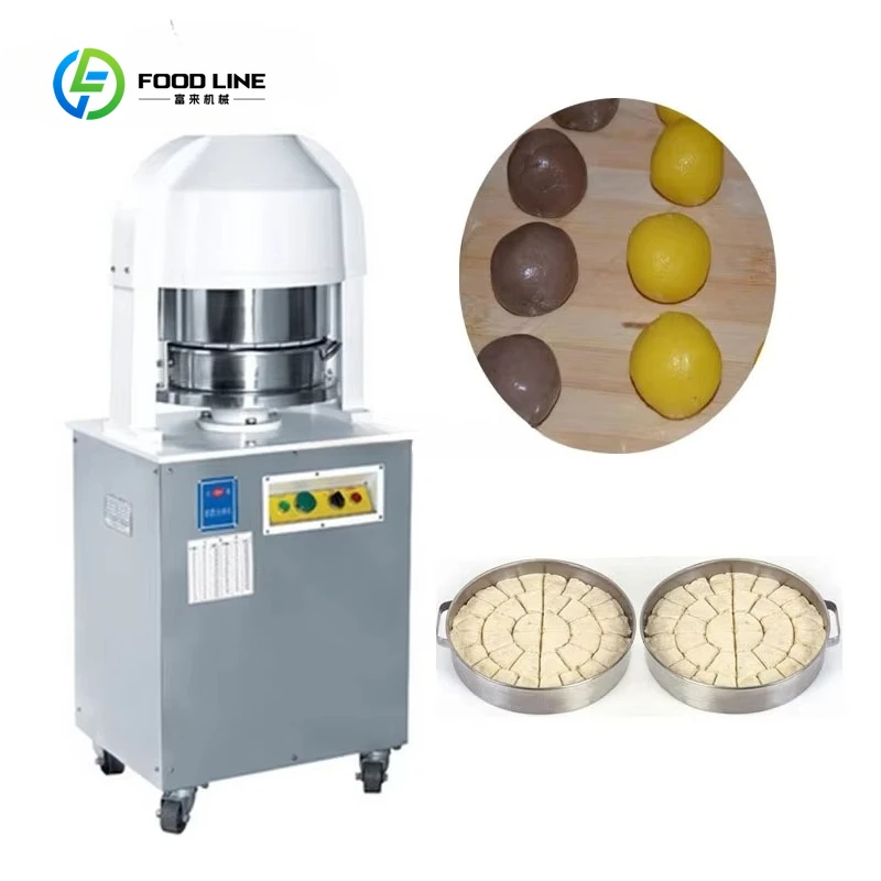 Customized Automatic Dough Divider Cutting Rolling Machine for Bakery Shop Pastry Factory Commercial Baking Dough Processing Use