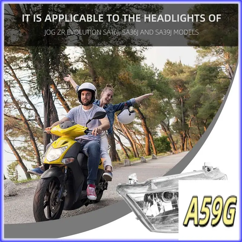 

G9-Motorcycle Headlight Assembly For Yamaha JOG ZR EVOLUTION SA16J SA36J SA39J