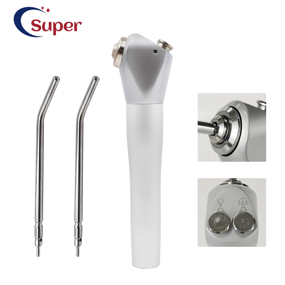 

Стоматологический трехходовой шприцевой наконечник с воздушной водой и 2 насадками, трубки для воздушного тройного шприца, вращающийся на 360 градусов стоматологический инструмент