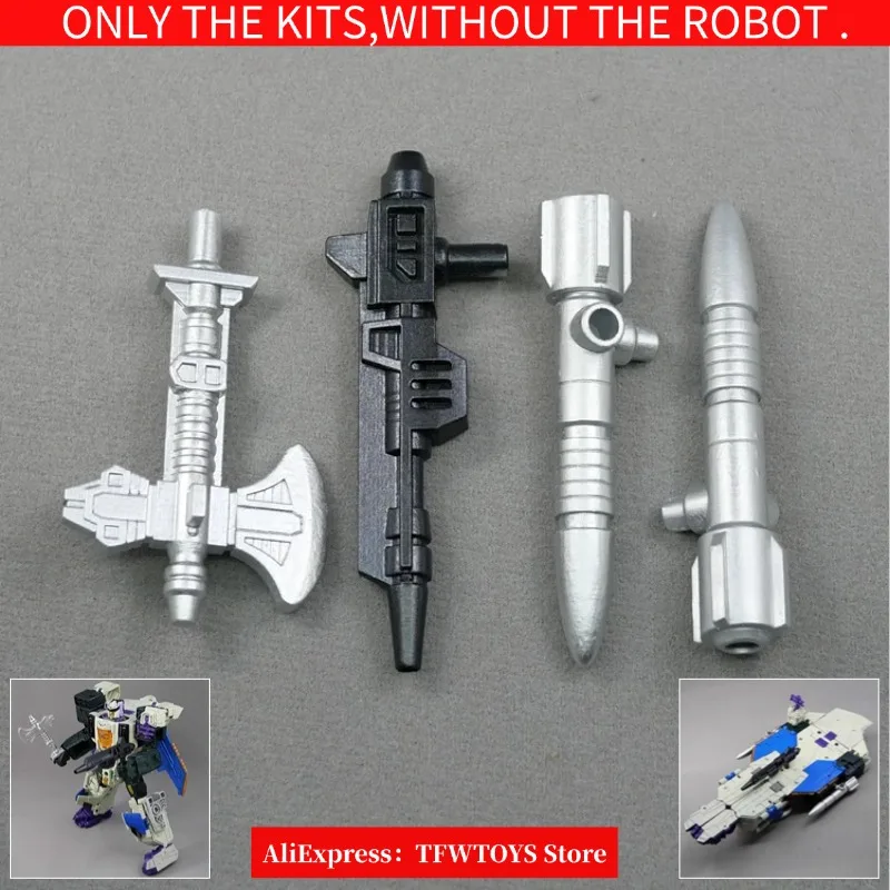 New Axe Gun Missile Weapon Upgrade Kit For Titans Return Broadside Accessories