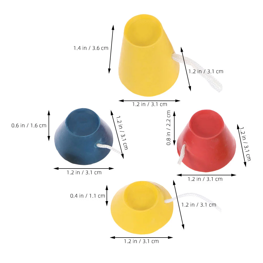 8 قطعة حامل تي شيرت مطاطي بتصميم دقيق لقيادة مجموعة حصيرة ممارسة مجموعات سائق الجولف تي شيرت نطاق القيادة