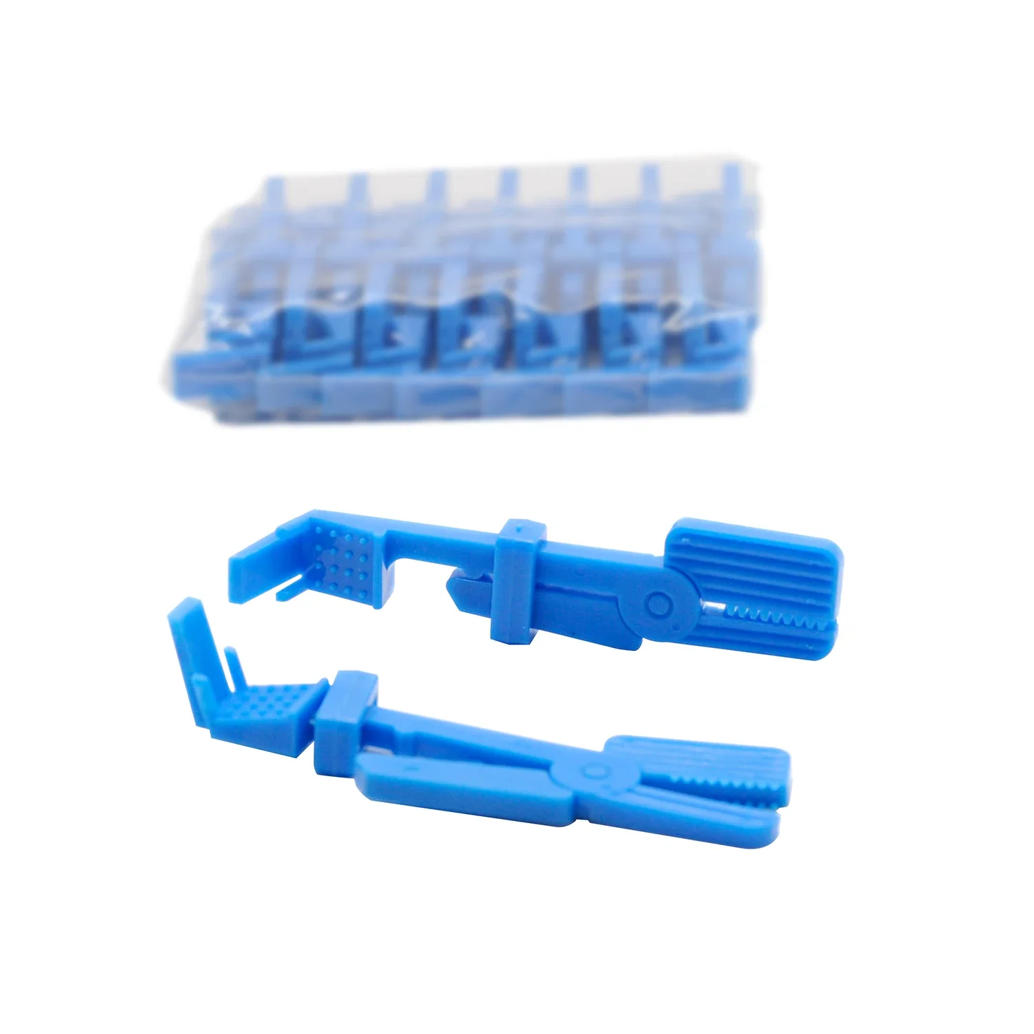 10pcs dental Plastic X-Ray Film Snap Radiograph Holder Clip Blue Dentist Lab Supplies Consumables tools Special promotion