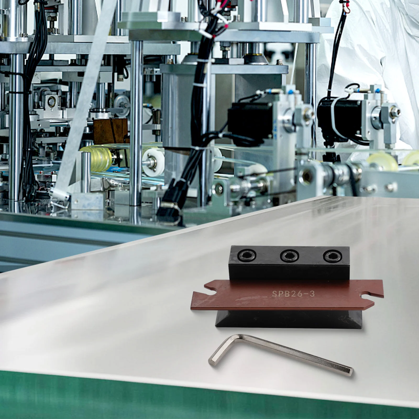 SPB326 SPB263mm Grooving Parting Blade SMBB2026 Cut off Block Tool Holder Essential Tool for Cutting Applications