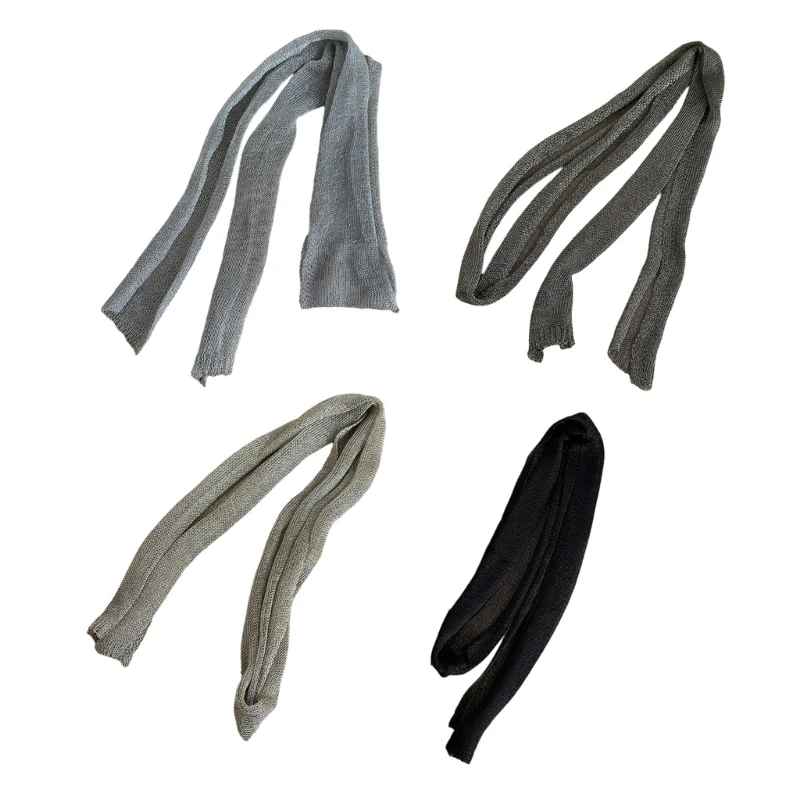 Elegant Multipurpose Scarf Sophisticated Girls Scarf Punk Decorative Scarf