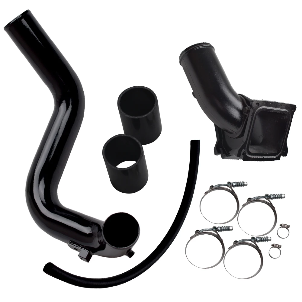 3" Aluminum Intercooler Pipe Kit with Y-Bridge for 2006-2010 Chevy GMC 6.6L Duramax LBZ LMM Diesel Turbo Upgrade