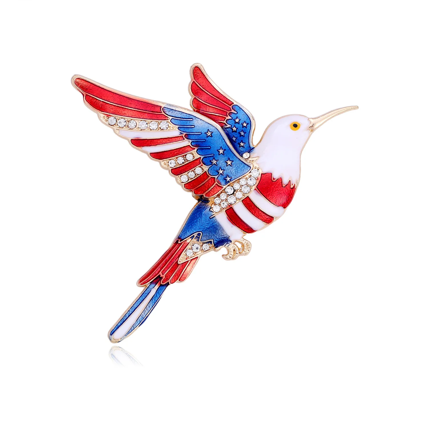 2026 United States 250th Anniversary Brooch Cross-Border Independence Day Patriotic Medal Corsage Accessories