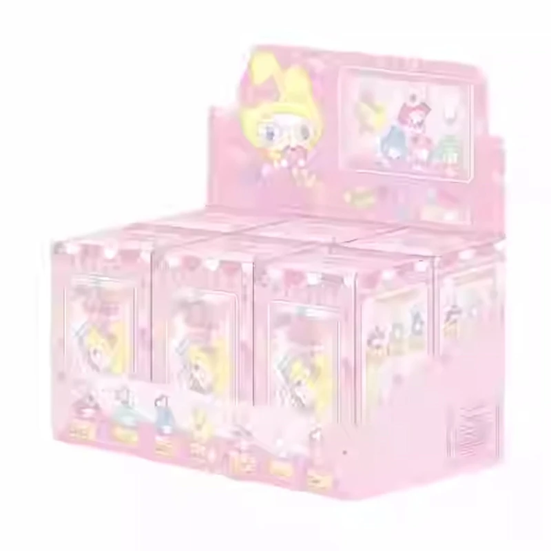 Nowa Sanrio Melody Kuromi 50-lecie Gummy Vinyl Plush Zawieszka Dekoracyjna Cukierki Mleczne Pamiątkowa Blind Box Zabawka