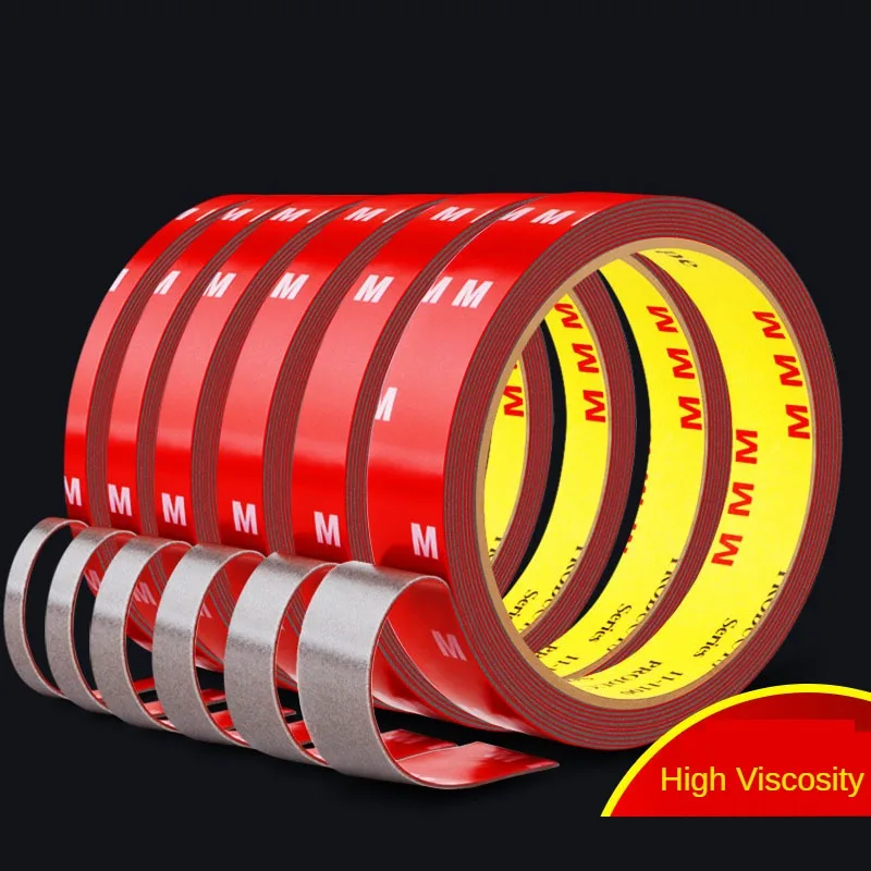 Heavy Duty Double Sided Tape for Car Super Strong Permanent Waterproof Heat Resistant Adhesive Sticker Auto Accessories