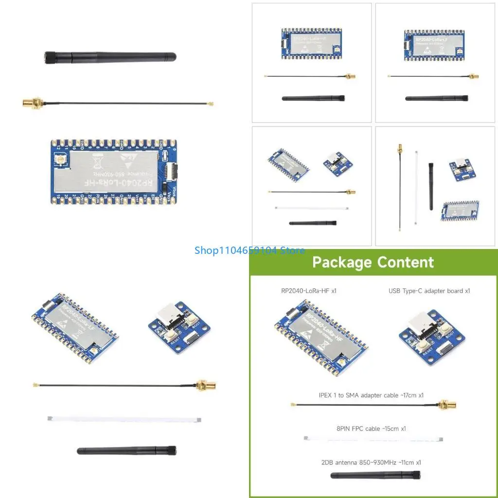 

For RPI RP2040 Development Board Long Ranges Communication LoRaHF LoRaLF