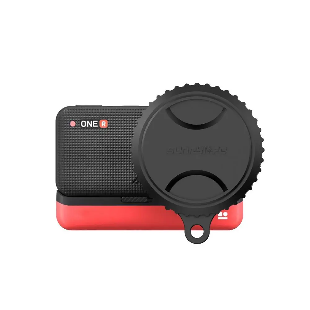 Accessory Camera Cover Lens Cover Protective Silicone Lens Cap For Insta360 ONE RS/R 1-inch Leica view 3