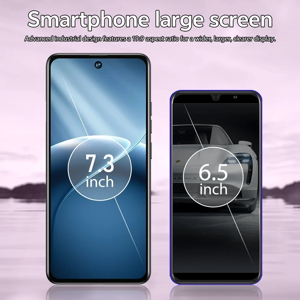 K-Touch 26 Ultra Android 15 Cell Phone 22GB+2TB Smartphone 7.3inch Mobile Phones 5G Dual SIM Card 8000mAh 16MP+48MP Camera Cellphones