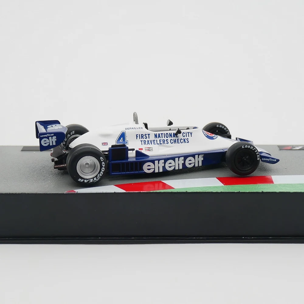 Ixo 1:43 Tyrrell 008 1978 Patrick Depailler Diecast Car Model Metal Toy Vehicle