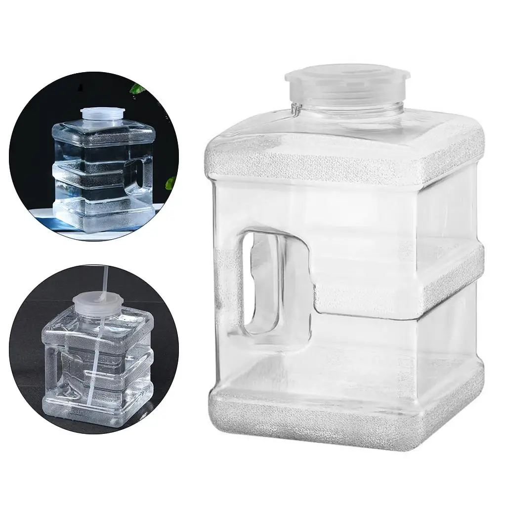 20L Mineral Water Bottle Food Grade PC Portable Car Water Bag Large Container Outdoor Water Jug for Hiking Camping Equipment