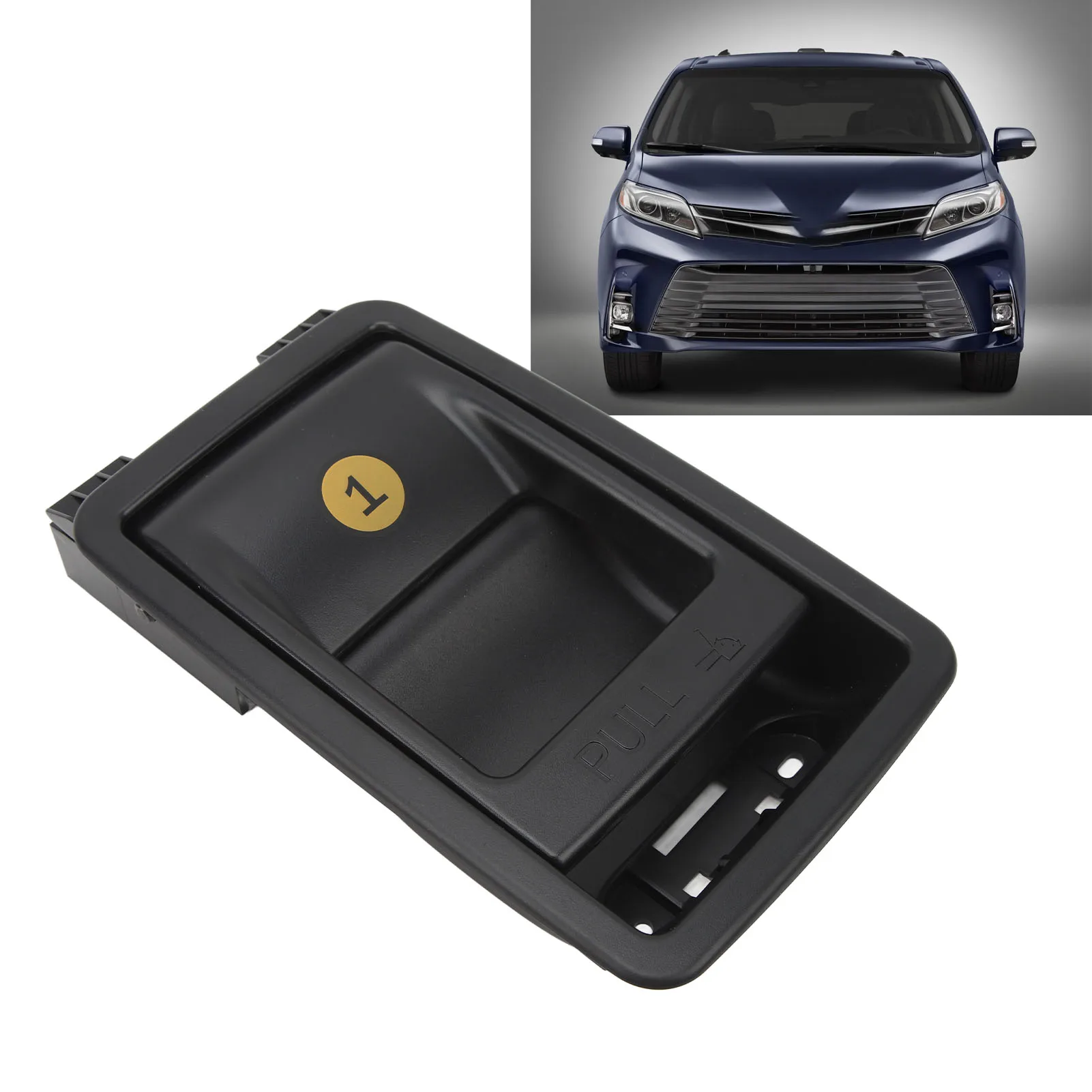

1PC Folding Seat Latch Release Handle 75220 - Back Seat Switch for Sienna 2014-2018 - Durable Auto Accessory
