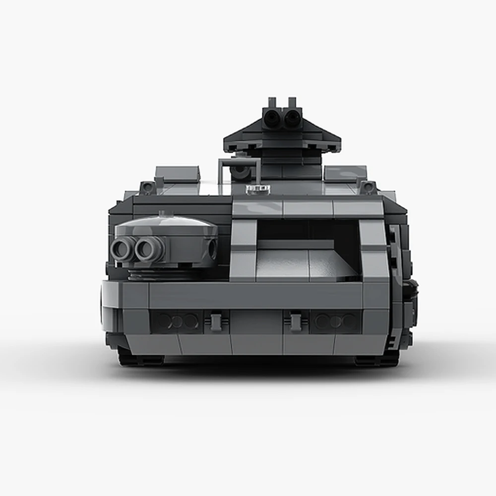 Gobricks MOC الفضاء Aliensed M577 APC المدرعة شؤون الموظفين الناقلون بنة مجموعة العسكرية سلسلة الدبابات ألعاب من الطوب طفل هدية