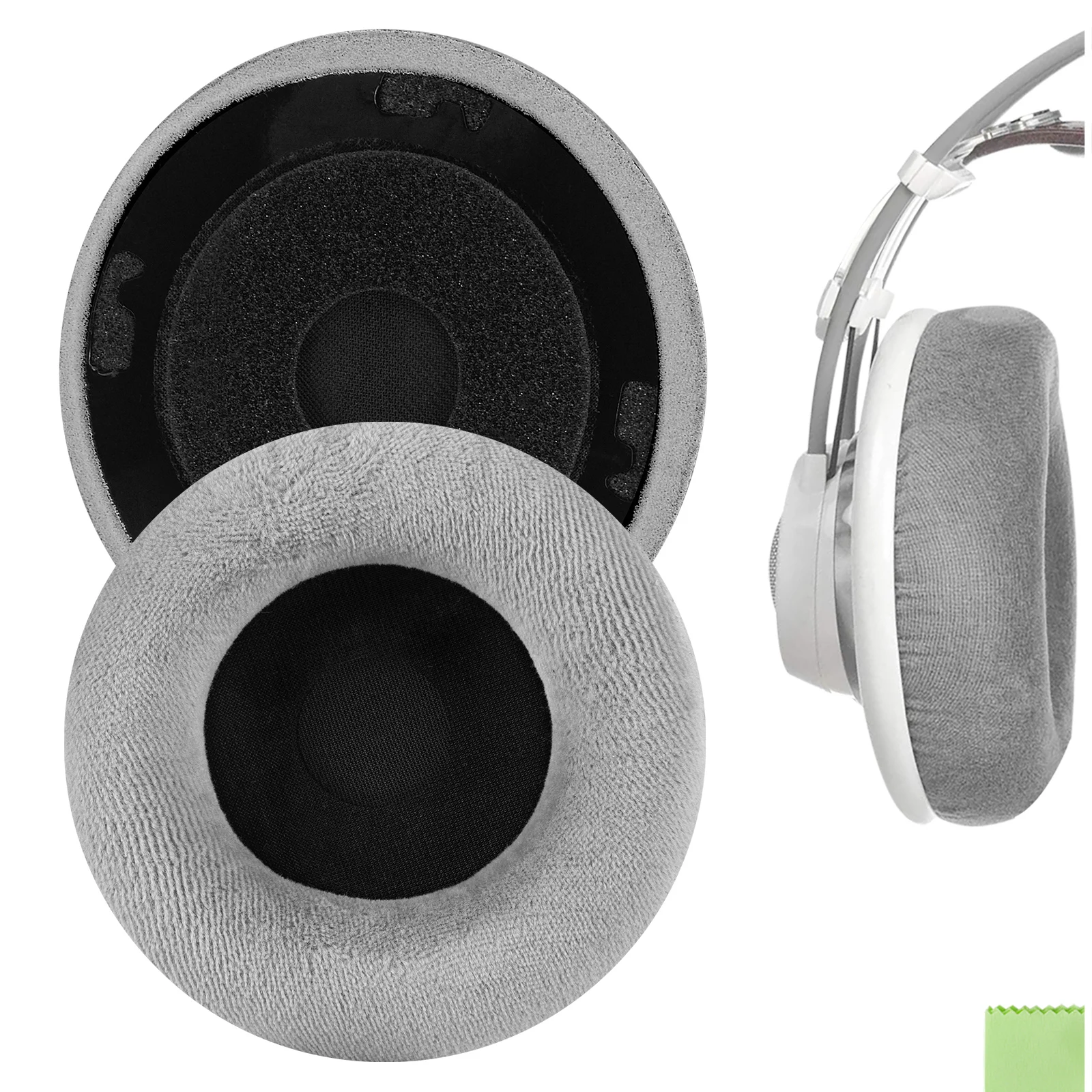 

Велюровые сменные амбушюры Geekria Comfort для наушников AKG K701, K702, Q701, Q702, K601, K612, K712