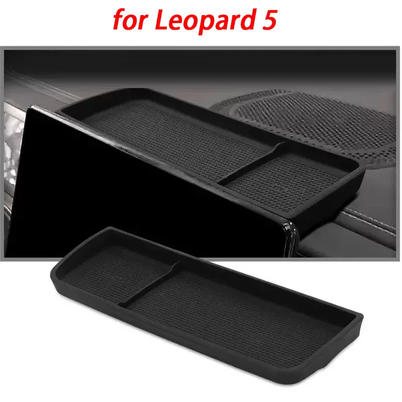 

For BYD Equation Leopard 5 Dashboard Tray Center Console Display Storage Box Hidden Tray Behind Screen Organizer