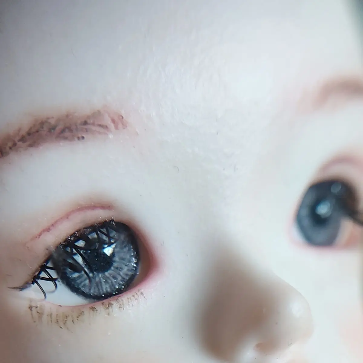 Fashion Doll Eyes Plaster Eyeball 8/10/12/14/16/18mm Realistic Patterns Yellow Resistant Diy Girl Toys Gift Doll Accessories