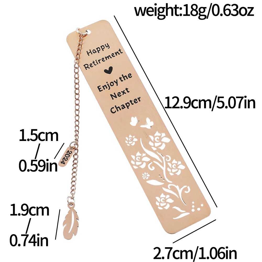 Hollow Bookmark Collection Book Enthusiasts Gift Acrylic Bookmark Men's Teachers Friends Children's Reading