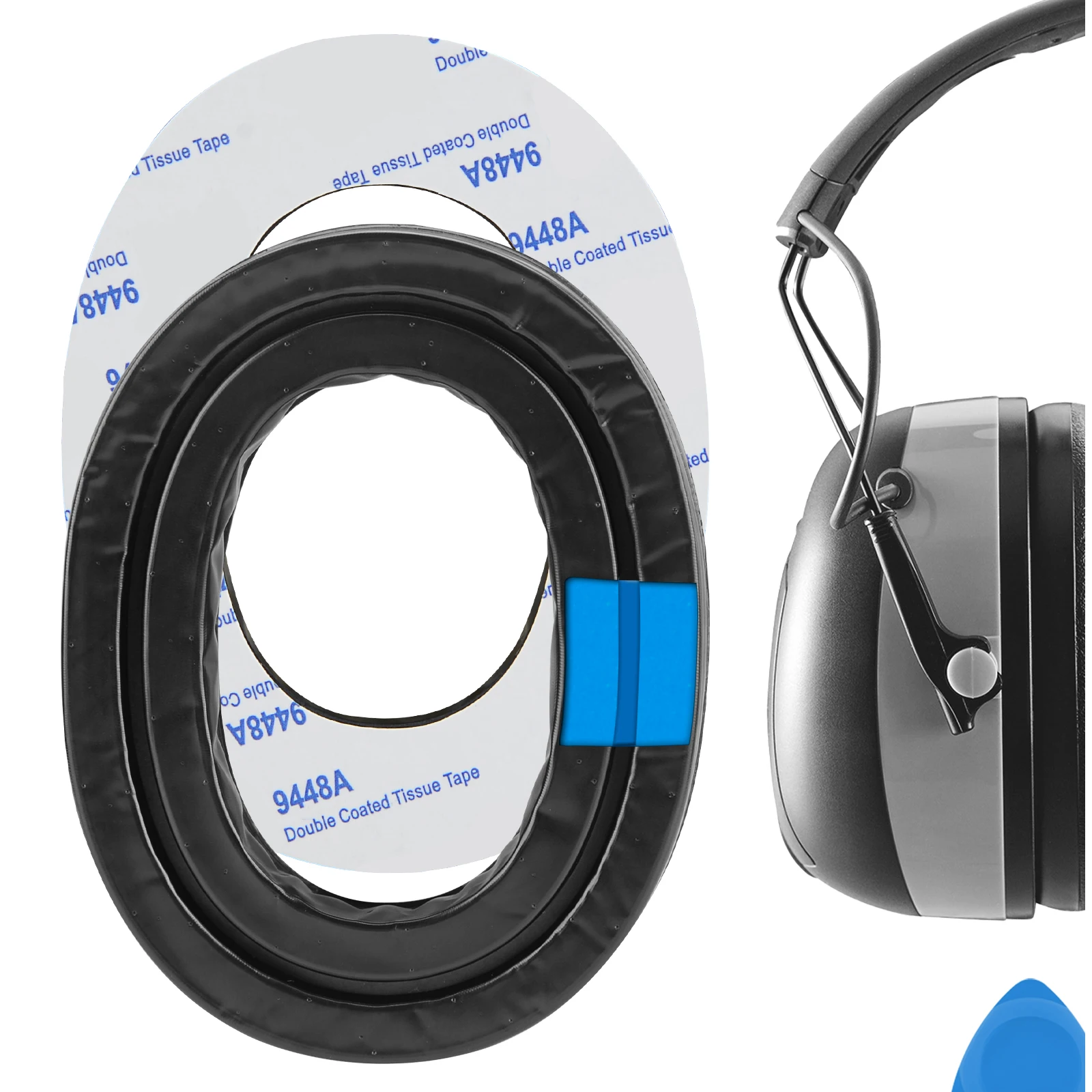 

Охлаждающие гелевые сменные амбушюры Geekria для 3M WorkTunes подключение Peltor Sport Bull's Eye Ultimate Tactical 300 500 3M Pro-Grade