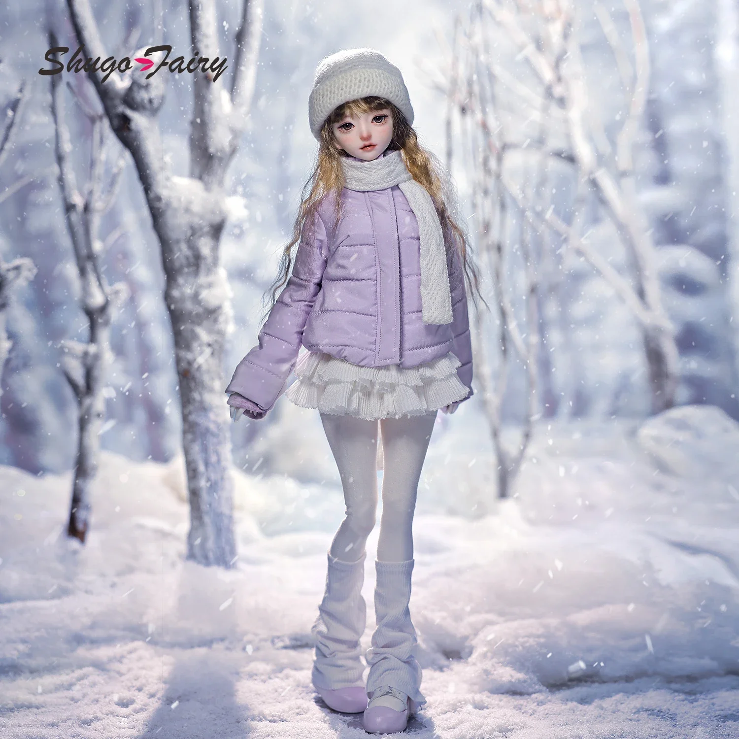 Shugafairy Cirra Original Bjd Doll 1/4 Full Set Female Winter Cute Casual Style Toy For Girls Ball Jointed Dolls