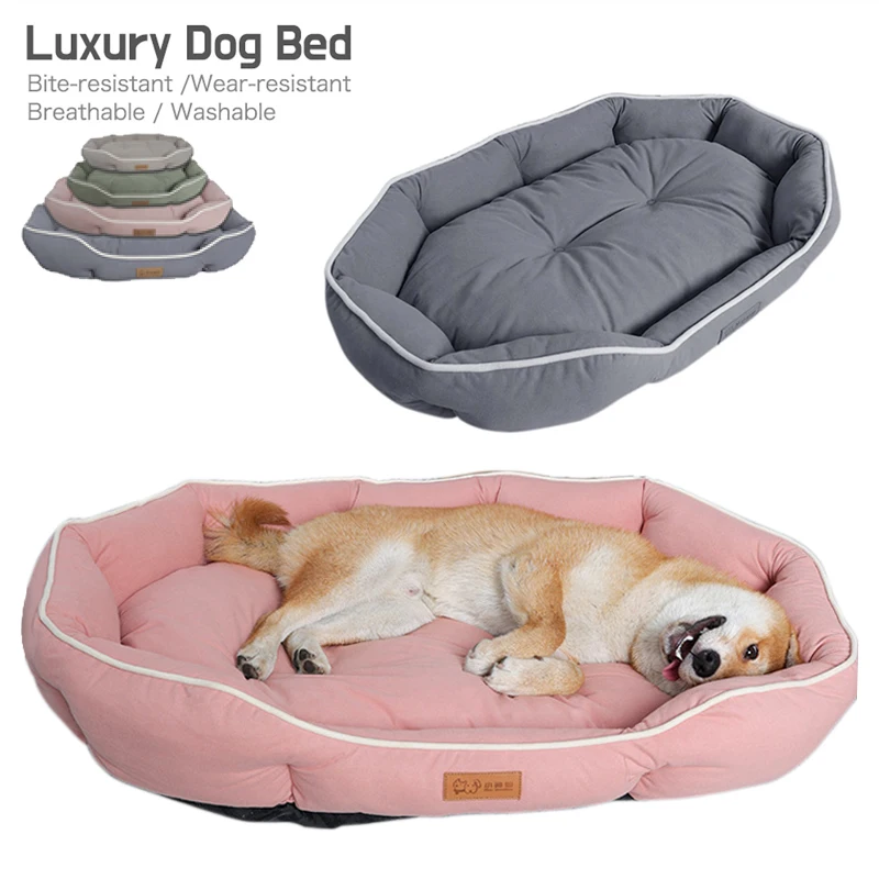 

Dog Bed for Dog Big Dog Padding Anti Scratch Wear-resistant Cat Basket Pet Bed Breathable Washable Puppy Pads Dogs Accessories