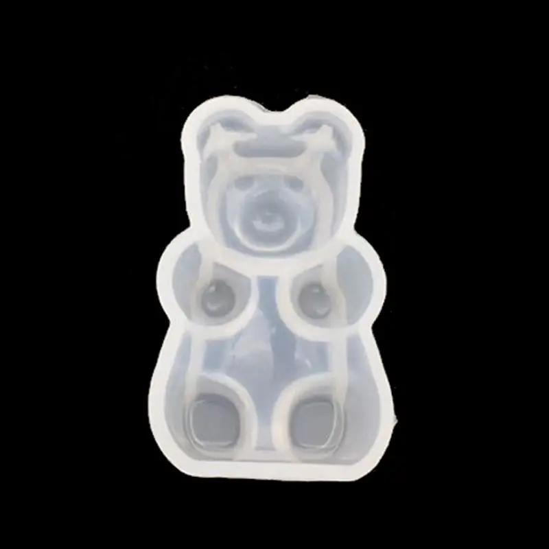 Gummy Bear Candy Silicone Mold Cake Chocolate Fondant Resin Pendant Jewelry DIY