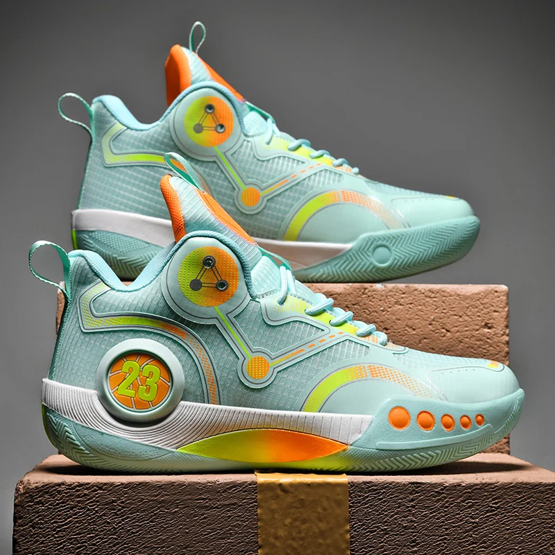 

Autumn New Fashionable Trendy Basketball Shoes Casual Running Shoes Couple Style Versatile Wear Resistant Platform Shoes Breatha