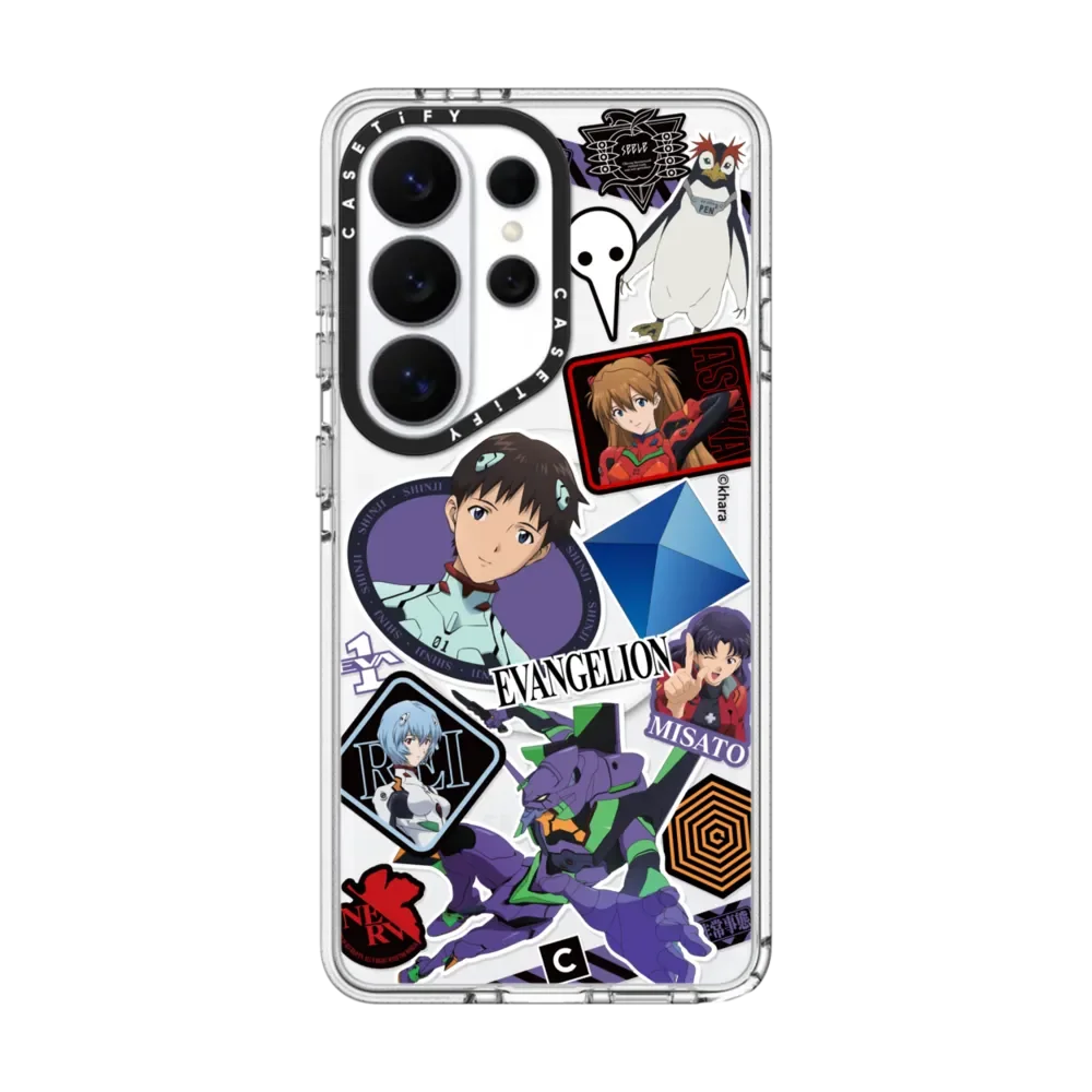 CASETiFY Neon Genesis Evangelion Cartoon Series Magnetic Drop
