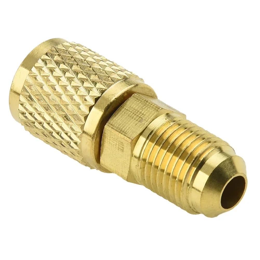 Adaptador macho 5/16 x f1/4 sae para ar condicionado s r32 r410a para valor de bronze aquecimento ventilação & componentes de ar condicionado