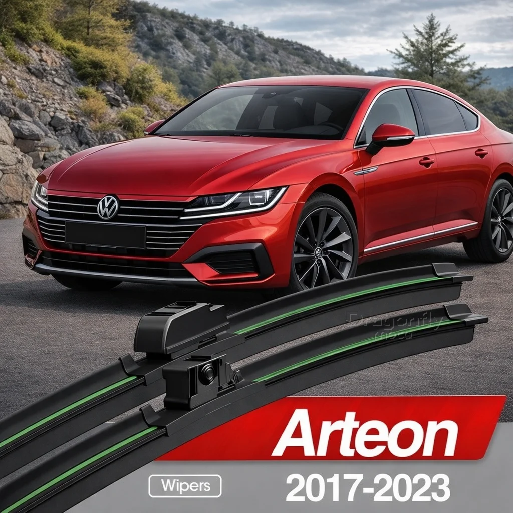 

For Volkswagen VW Arteon 2017-2023 Front Windshield Wiper Blades 2pcs Windscreen Window Accessories 2018 2019 2020 2021 2022