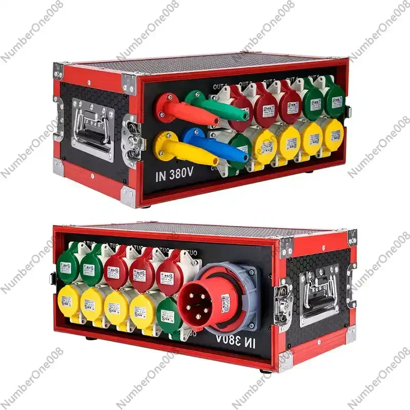 

Stage Lighting, Sound System, LED Large Screen Power Distribution Cabinet, Power Direct Box, 10 Way Power Supply