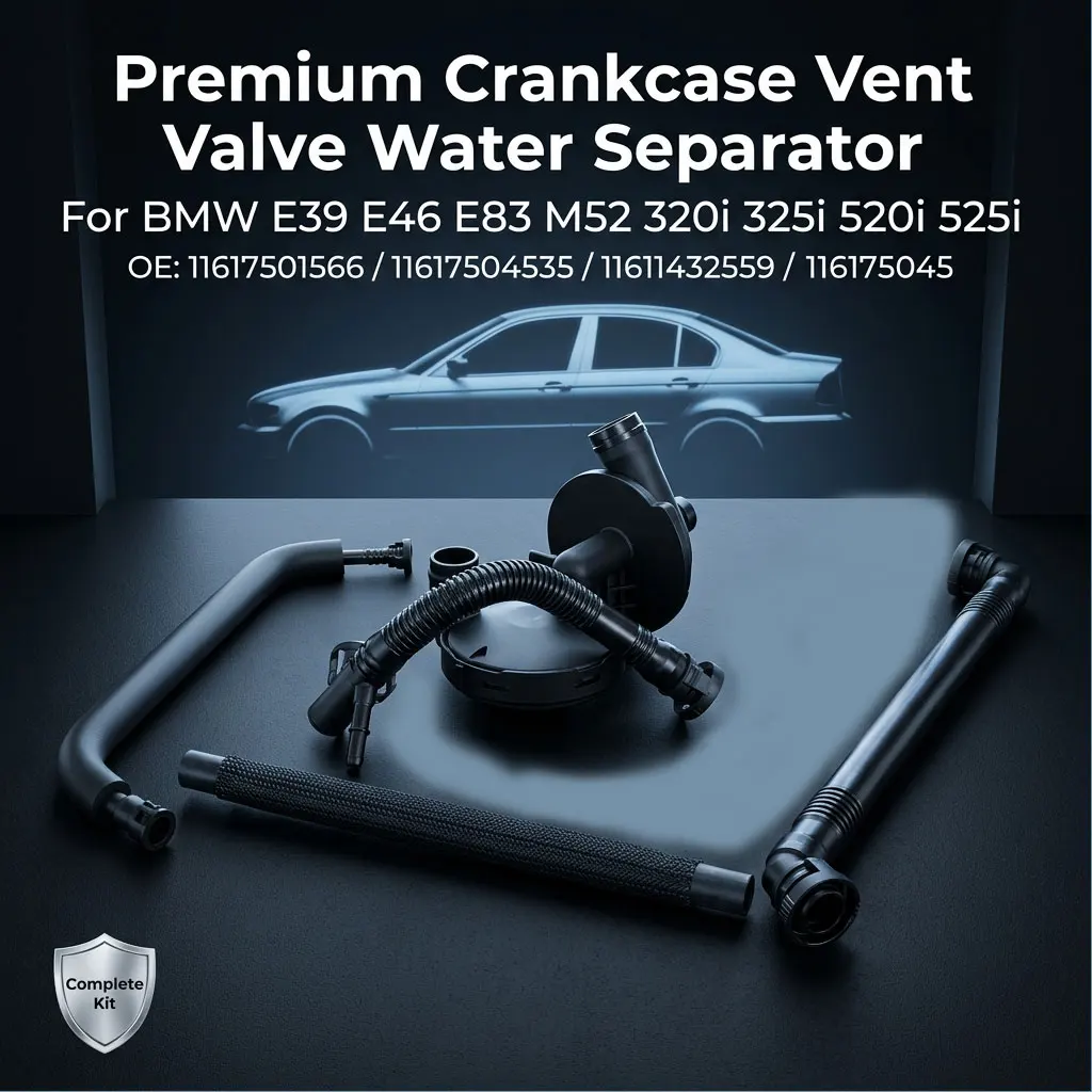 

Crankcase Vent Valve Water Separator For BMW E46 E39 320i 330i 525i 530i X3 2001-2005 11617501566 11617504535 11611432559