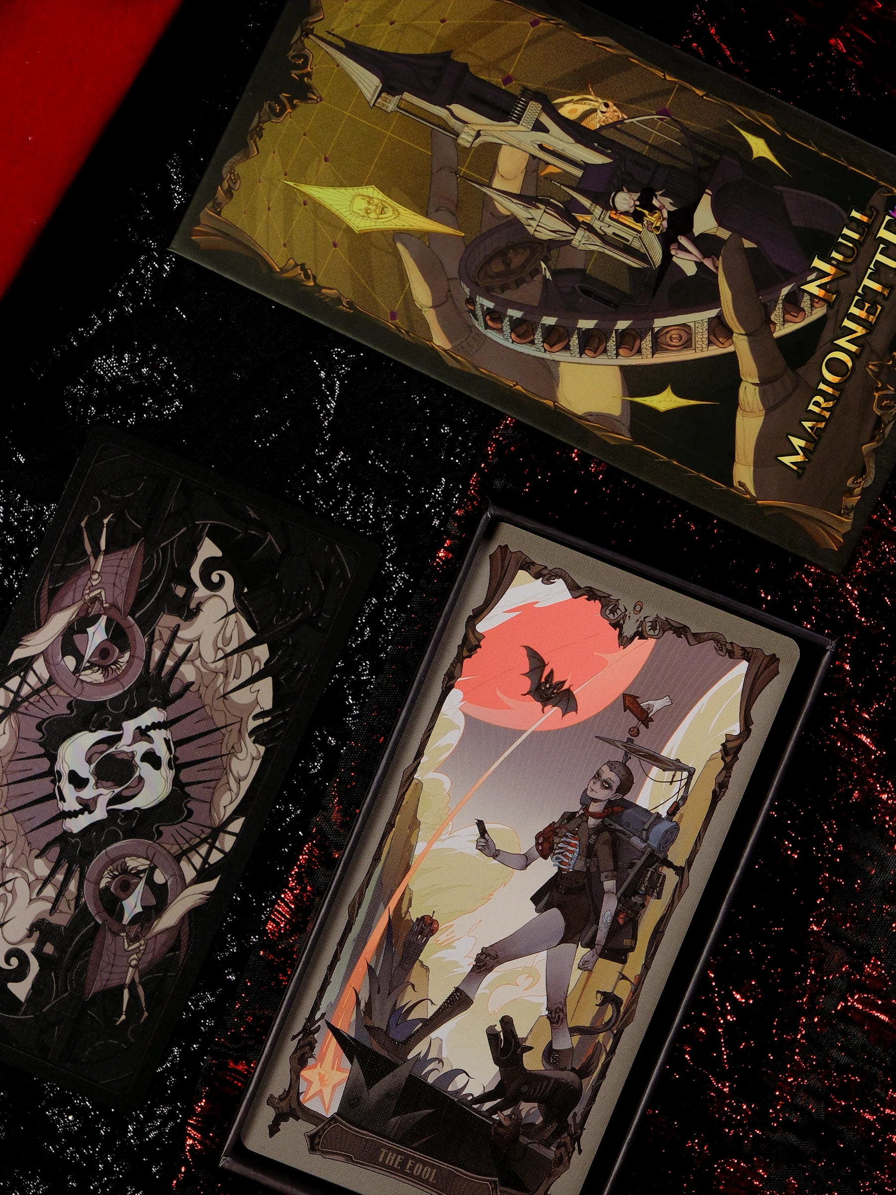 cartes-de-tarot-woh-dreamless-puppet-78-pieces-procede-de-marquage-a-froid-artisanat-special-cartes-de-jeu-de-table-vitae-articles-de-collection