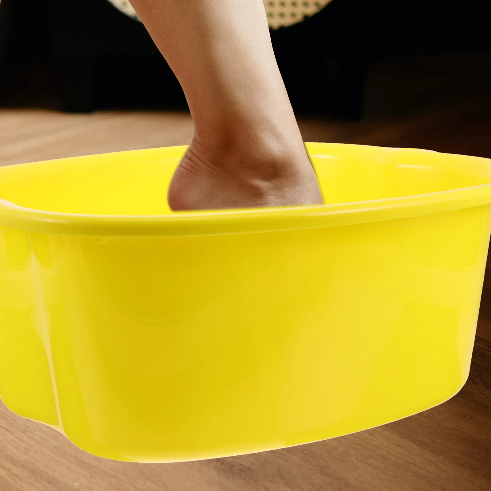 

Foot Bath Bucket Heavy Duty Portable Foot Soak Tub for Home Use Sauna Outdoor Massage Pedicure Basin Sturdy Plastic Feet