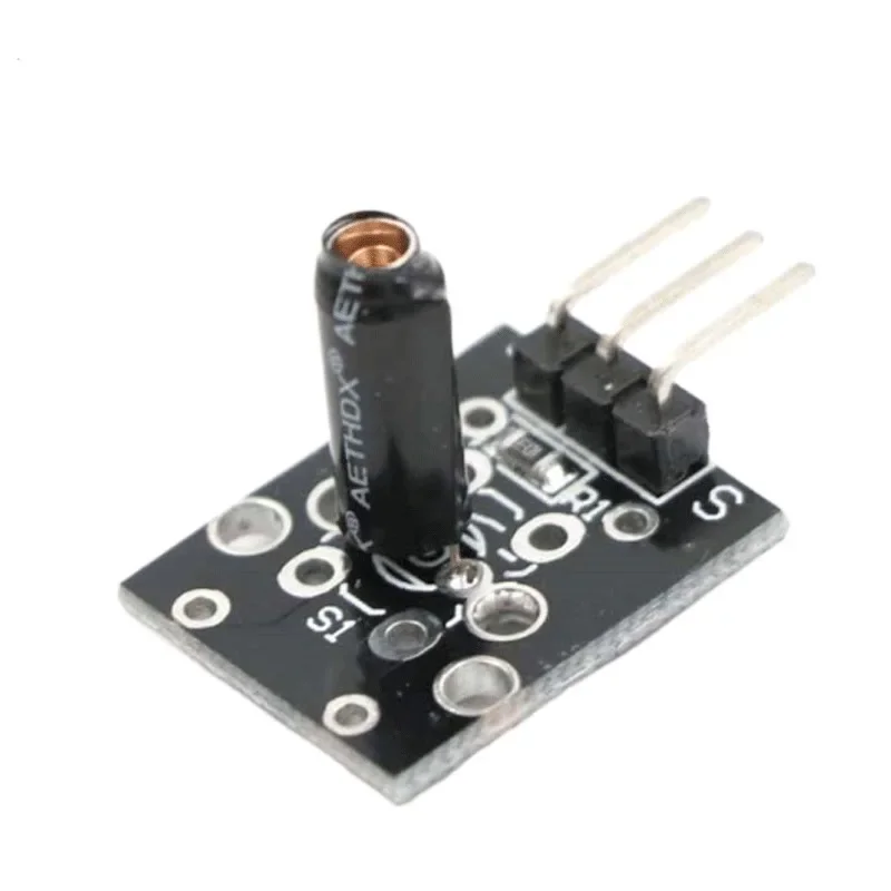 10pcs 3pin KY-002 SW-18015P Shock Vibration Switch Sensor Module for Arduino Diy Kit