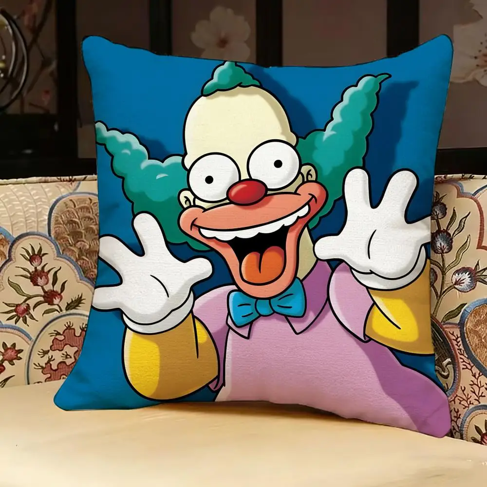 The S-Simpsons Anime-Kissenbezug, doppelseitig bedruckt, Sofakissen, Kopfteilkissen für Schlafzimmer – Detail 9