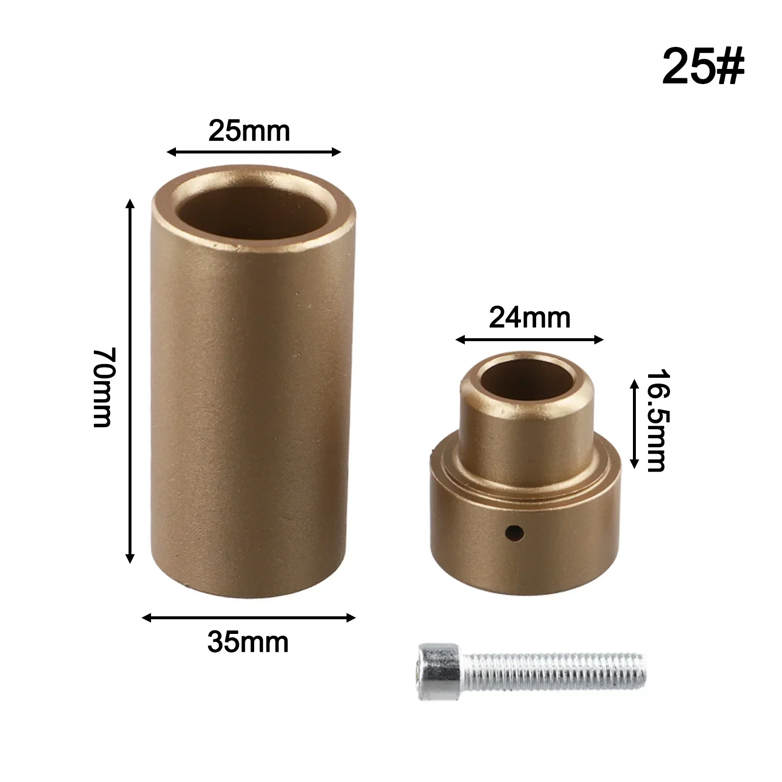 Hot Melt Machine Die Head Thickening Easy To Operate High-quality Materials Lengthened And Thickened Gold Color