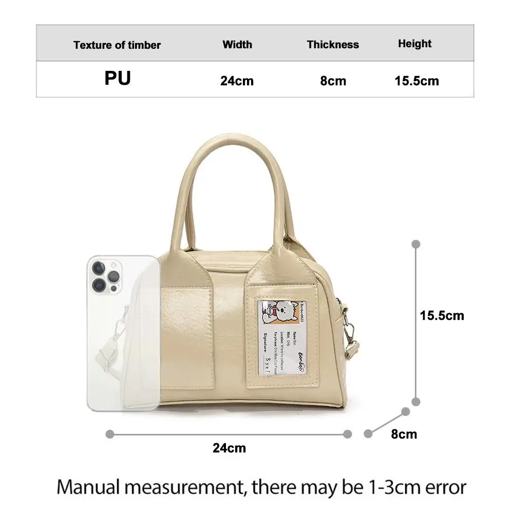 Torba crossbody w stylu koreańskim, damska, designerska, niszowa torba typu Boston, torba na ramię, gadżet dla fanów grup.
