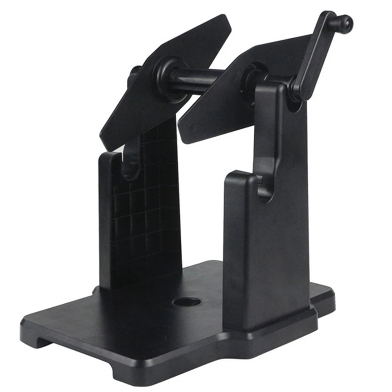 External Rolls Label Holder, 2 in 1 Fanfold Stack Paper Holder for Desktop Thermal Label Printer-A69M