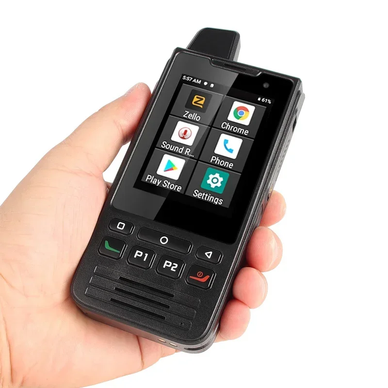 

2025UNIWA F60 IP68 Водонепроницаемая 2,8-дюймовая радиостанция POC с NFC и SOS для мобильного телефона Wi-Fi Zello 4g рация дальнего действия