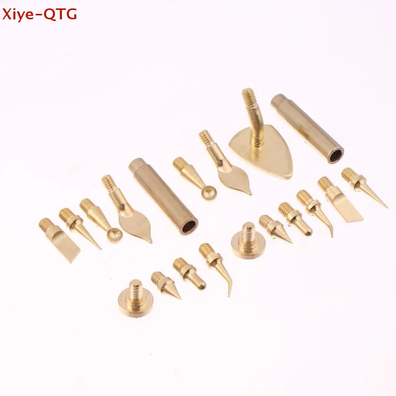 

Hot！7/9/10Pcs Heat Insert Nut Iron Tip M2 M3 M4 M5 M6 M8 Brass Thread Embedded Kit Tool For Plastic 3D Printer Soldering Iron