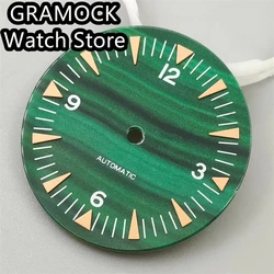 GRAMOCK 32mm Watch Dial Luminous Dial Fit NH35 NH36 ETA2824 2836 Mingzhu DG2813 3804 Miyota8215 PT5000 movement