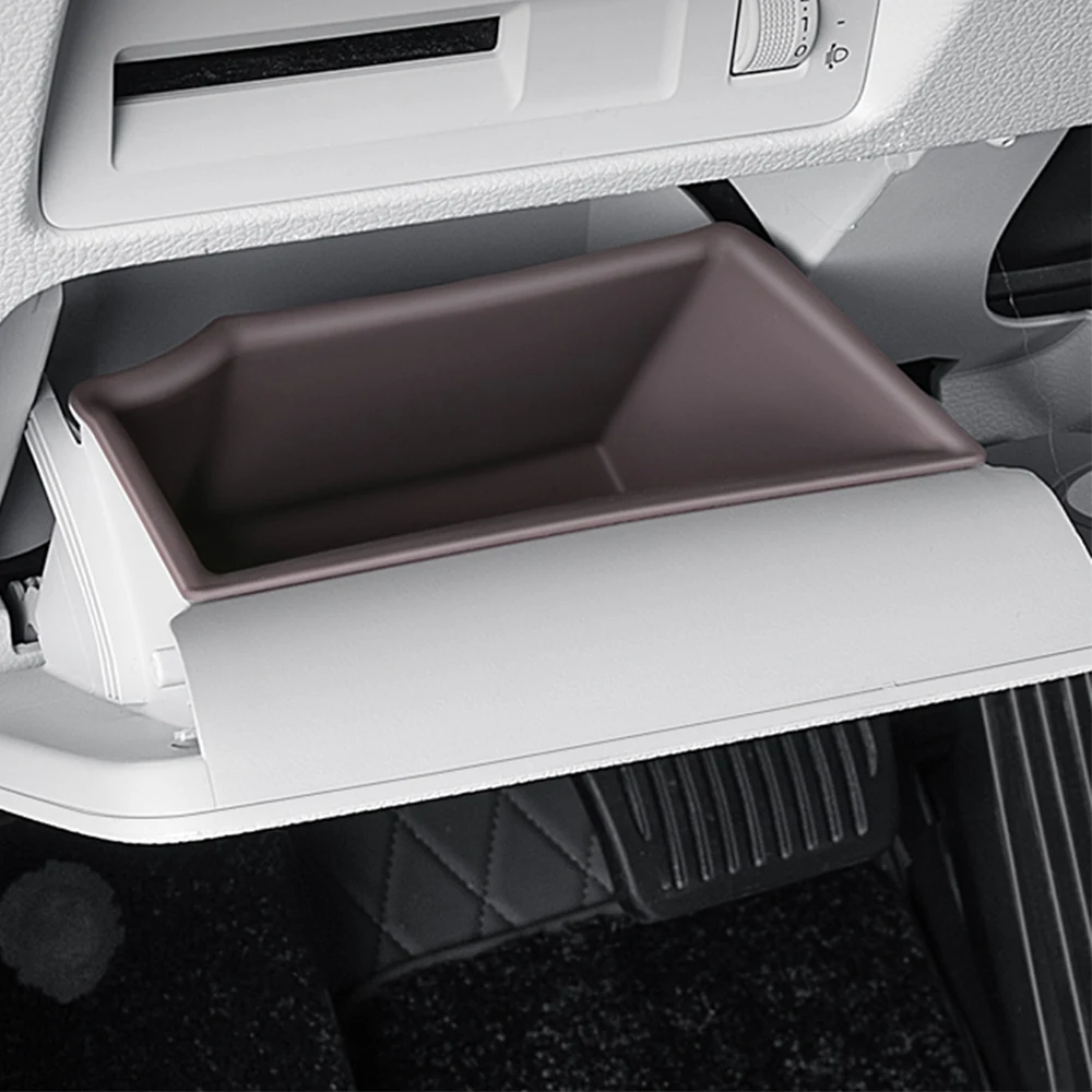 For 2020-2025 BYD Seal U Sealion 6 Song Plus Silicone Storage Box Under Steering Wheel Car Center Console Storage Box Supplies