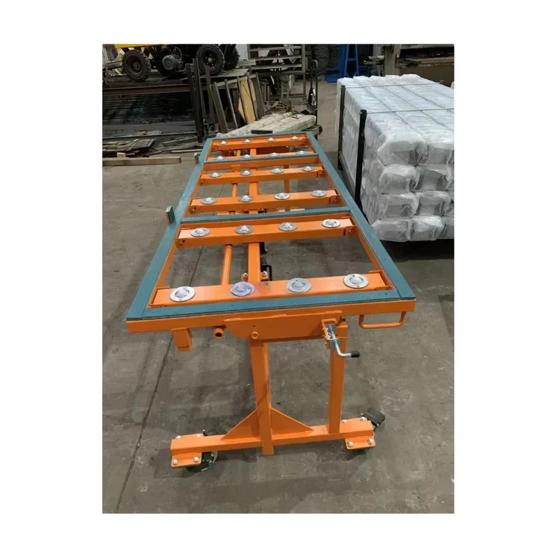 Tools Sale Machining Table Tilting Stone Slab Transport Cart For Granite