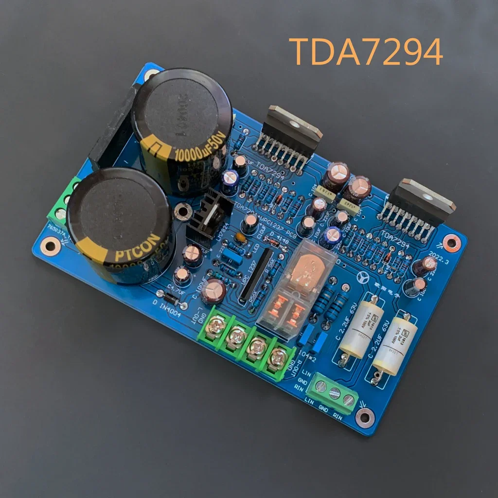 HIFI Audio TDA7294 Power Amplifier Board with Speaker Protection AC Dual 18-26V