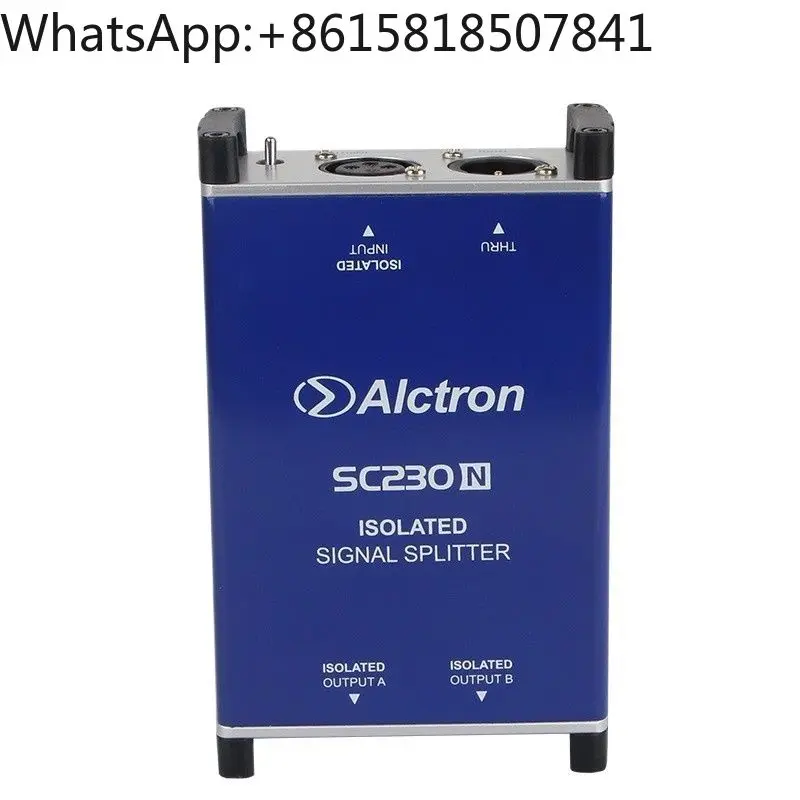 

Alctron SC230N professional isolated signal splitter microphone splitter with double XLR outputs