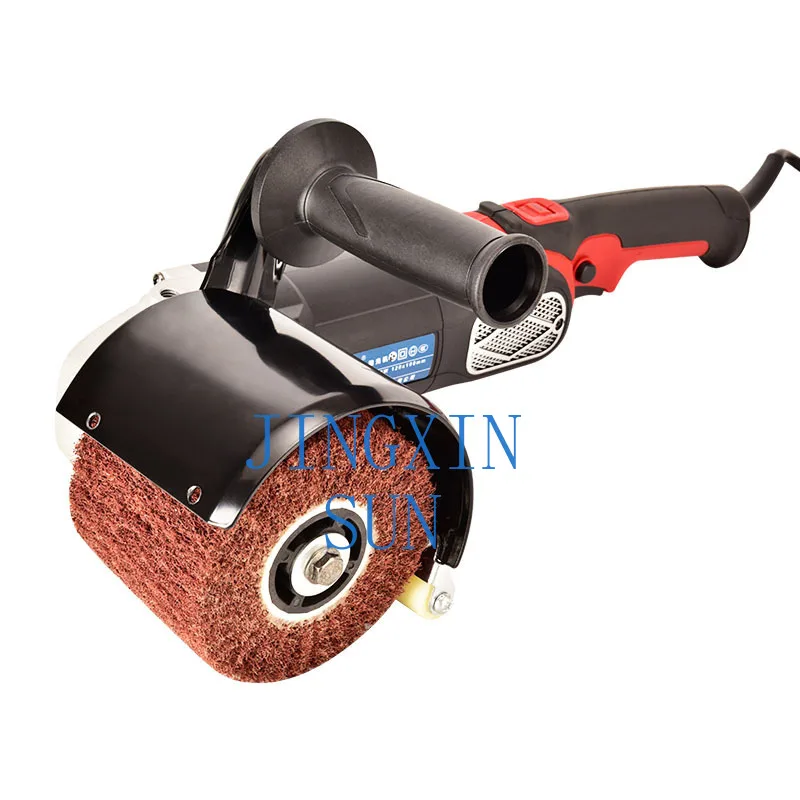 Stainless steel metal wire drawing machine portable industrial polishing machine electric speed control mirror wood polishing