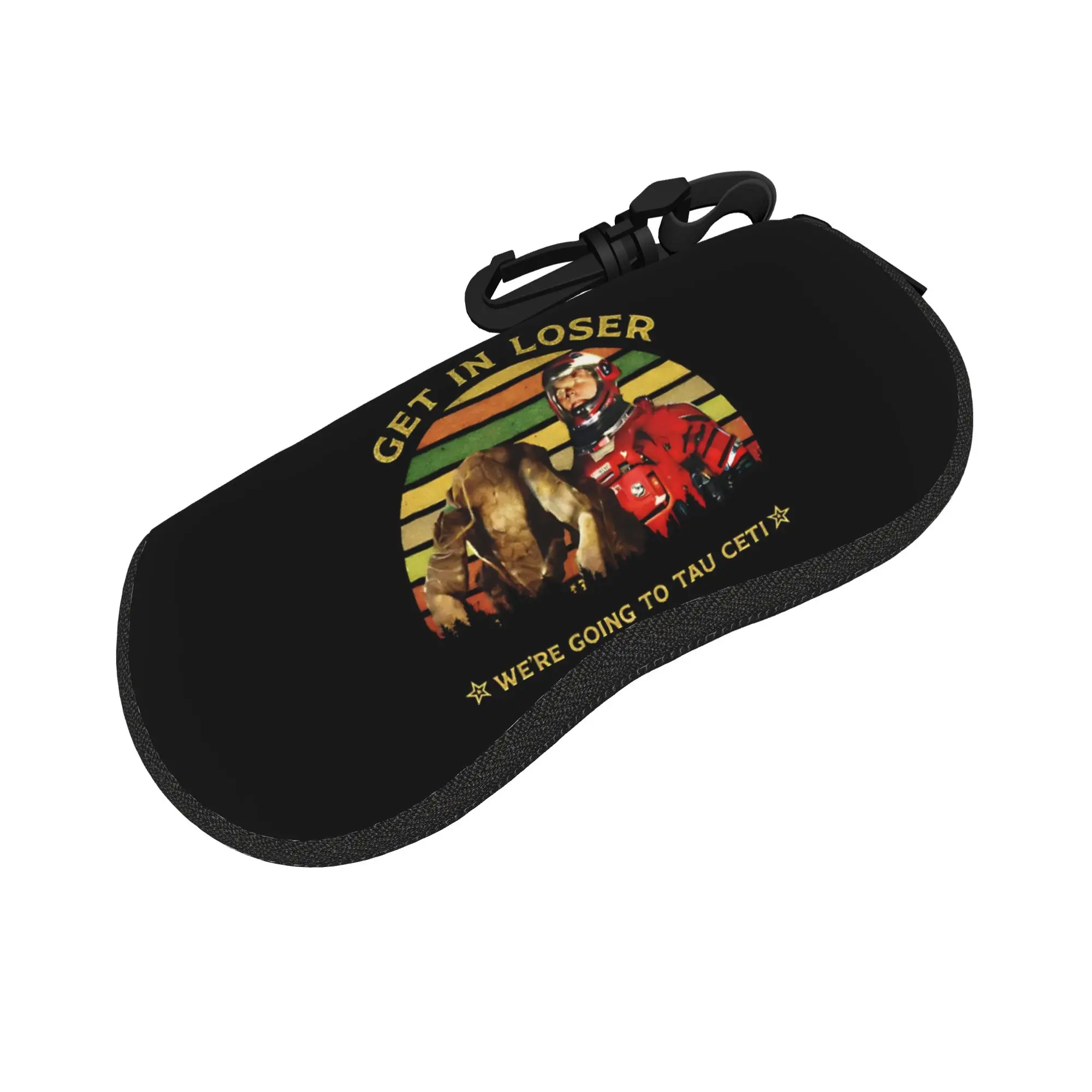 Dr Grace & Rocky - Project Hail Mary - AMAZE AMAZE AMAZE, Andy Weir Glasses Case Cover Storage Key Chain Eyeglass Protector